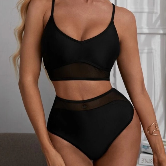 SHEIN Other - SHEIN black swimsuit size large